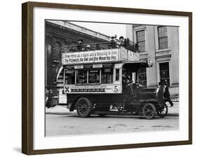 1909 Milnes Daimler London Bus-null-Framed Photographic Print