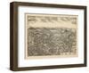 1909, Pawling 1909 Bird's Eye View, New York, United States-null-Framed Giclee Print