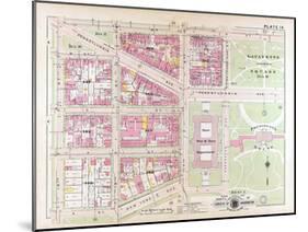 1909, Plate 16, White House, District of Columbia, United States-null-Mounted Giclee Print