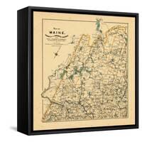 1909, Rangeley, Maine-null-Framed Stretched Canvas