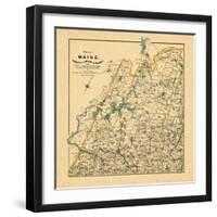 1909, Rangeley, Maine-null-Framed Giclee Print