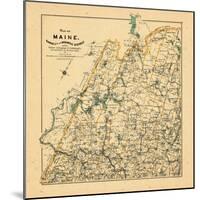 1909, Rangeley, Maine-null-Mounted Giclee Print