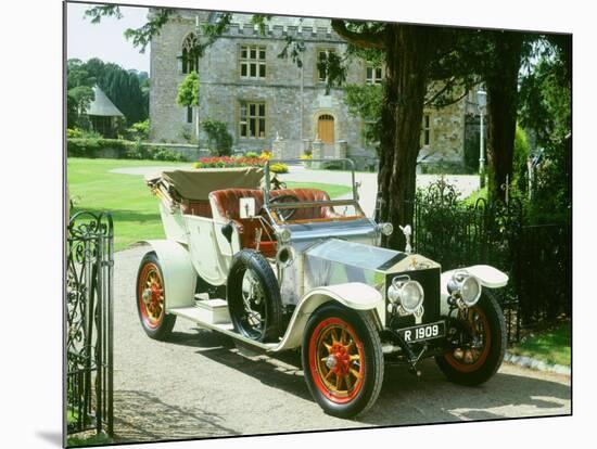 1909 Rolls Royce Silver Ghost-null-Mounted Photographic Print