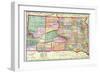 1909, State Map, South Dakota, United States-null-Framed Giclee Print