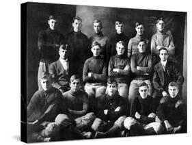 1910 Abilene High School Football Team, on Which President Dwight Eisenhower Played-null-Stretched Canvas