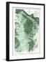 1910, East Penobscot Bay Chart with Background, Maine, Unit-null-Framed Giclee Print