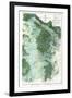 1910, East Penobscot Bay Chart with Background, Maine, Unit-null-Framed Premium Giclee Print