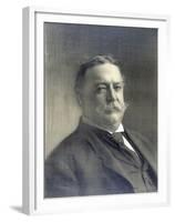 1910 Head and Shoulders Portrait of Republican President William Howard Taft-null-Framed Photo