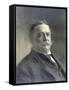 1910 Head and Shoulders Portrait of Republican President William Howard Taft-null-Framed Stretched Canvas