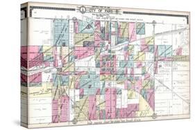 1910, Paris City - Central, Illinois, United States-null-Stretched Canvas