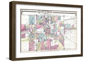 1910, Paris City - Central, Illinois, United States-null-Framed Giclee Print