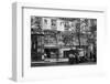 1910 Street Scene Showing a Kiosk and the Front of the King of Cinemas Theater Paris,, France-null-Framed Photographic Print