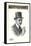 1910s Dunlap and Co. Man's Hat Illustration-null-Framed Stretched Canvas