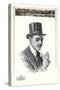 1910s Dunlap and Co. Man's Hat Illustration-null-Stretched Canvas