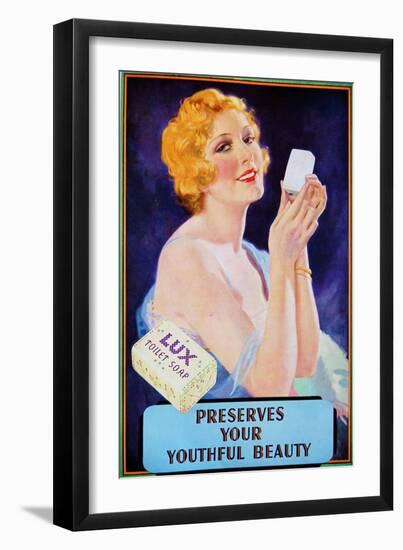 1910s UK Lux Magazine Advertisement-null-Framed Giclee Print