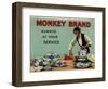 1910s UK Monkey Brand Magazine Advertisement-null-Framed Giclee Print