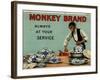 1910s UK Monkey Brand Magazine Advertisement-null-Framed Giclee Print