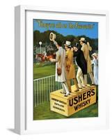 1910s UK Usher's Poster-null-Framed Giclee Print