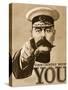 1910s UK Your Country Needs You Recruitment Poster-null-Stretched Canvas