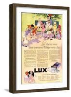 1910s USA Lux Magazine Advertisement-null-Framed Giclee Print