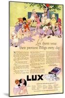 1910s USA Lux Magazine Advertisement-null-Mounted Giclee Print