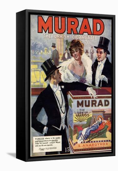 1910s USA Murad Magazine Advertisement-null-Framed Stretched Canvas
