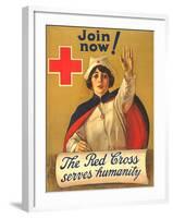 1910s USA The Red Cross Poster-null-Framed Giclee Print