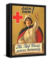 1910s USA The Red Cross Poster-null-Framed Stretched Canvas