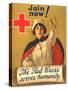 1910s USA The Red Cross Poster-null-Stretched Canvas