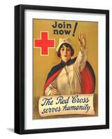 1910s USA The Red Cross Poster-null-Framed Giclee Print