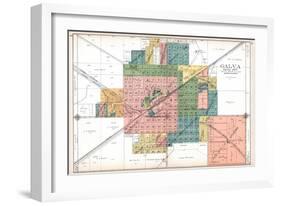 1911, Galva, Illinois, United States-null-Framed Giclee Print