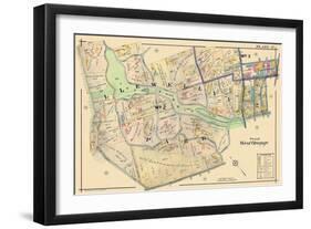 1911, Llewellyn Park, The Ramble, West Orange, Thomas Edison Estate & Laboratory, New Jersey-null-Framed Giclee Print