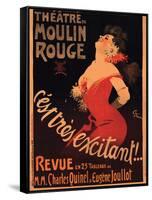 1911 Moulin Rouge C’est Très Excitant-Jules-Alexandre Grün-Framed Stretched Canvas