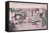 1912 Carte Postal Moulin Rouge-null-Framed Stretched Canvas