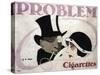 1912 Germany Problem Cigarettes Couple-null-Stretched Canvas