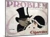 1912 Germany Problem Cigarettes Couple-null-Mounted Giclee Print