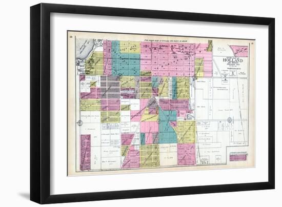 1912, Holland - South, Michigan, United States-null-Framed Giclee Print