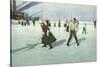 1912 Ice Hockey in Swiss-null-Stretched Canvas