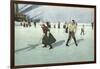 1912 Ice Hockey in Swiss-null-Framed Art Print