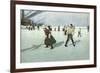 1912 Ice Hockey in Swiss-null-Framed Art Print