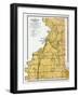 1912, Kasota Township, St. Peter City, Long Lake, Emily, Minnesota River, Minnesota, United States-null-Framed Giclee Print