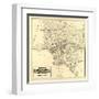 1912 LA Railway Map-N. Harbick-Framed Art Print