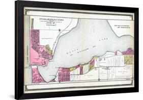 1912, Ottawa Beach, Macatawa, Saugatuck Junction, Black Lake, Michigan, United States-null-Framed Giclee Print