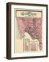 1912, Spring Lake Township, Ferrysburg, Oak Park, Sunny Side, Belle Point, Lloyds Bayou, Michigan-null-Framed Giclee Print