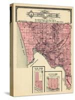 1912, Spring Lake Township, Ferrysburg, Oak Park, Sunny Side, Belle Point, Lloyds Bayou, Michigan-null-Stretched Canvas