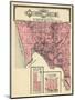 1912, Spring Lake Township, Ferrysburg, Oak Park, Sunny Side, Belle Point, Lloyds Bayou, Michigan-null-Mounted Premium Giclee Print
