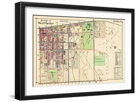 1912, West Chester Borough 2, Pennsylvania, United States-null-Framed Giclee Print