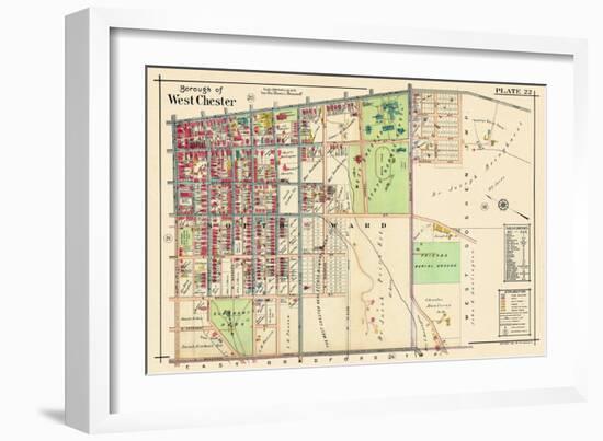 1912, West Chester Borough 2, Pennsylvania, United States-null-Framed Giclee Print