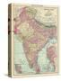 1913, Afganistan, Bhutan, India, Nepal, Sri Lanka, Asia, British India-null-Stretched Canvas