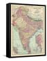 1913, Afganistan, Bhutan, India, Nepal, Sri Lanka, Asia, British India-null-Framed Stretched Canvas